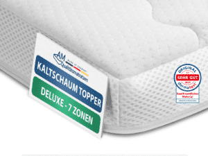 3D Deluxe Kaltschaum Topper 2
