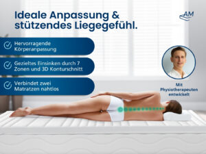 Produktbild 2 - 3D Deluxe Kaltschaumtopper