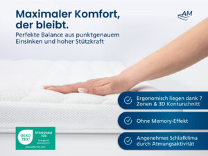 Produktbild 4 - 3D Deluxe Kaltschaumtopper