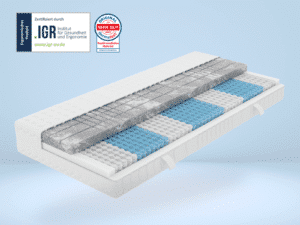 3D Deluxe 7 Zonen Taschenfederkern Matratze