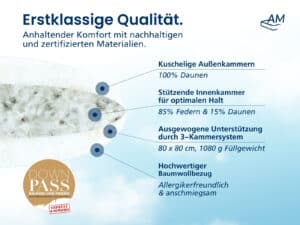 Daunenkissen Produktbild 3 80x80