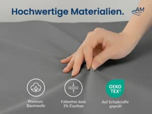 Nackenstützkissenbezug anthrazit Produktbild 3