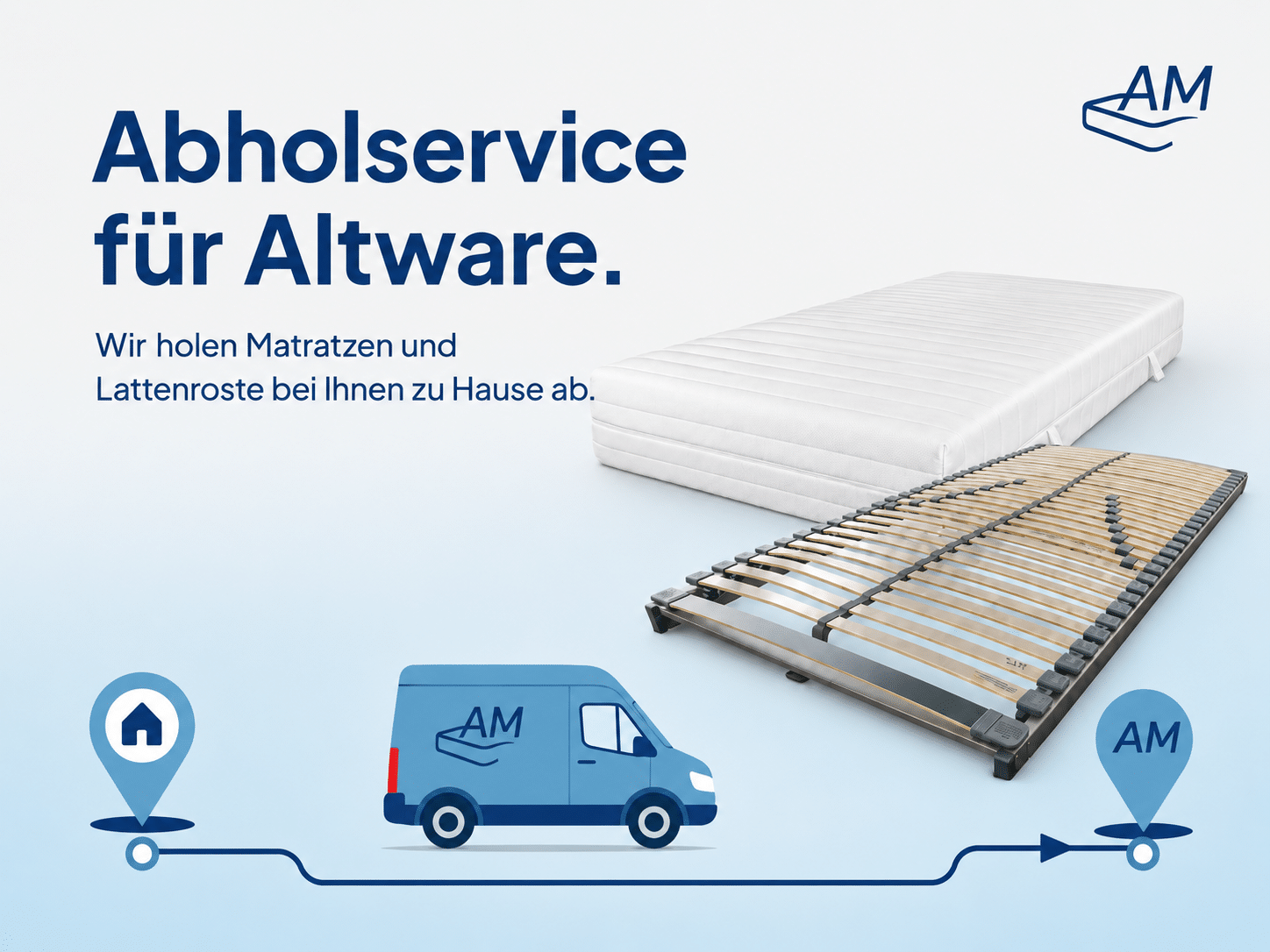 Abholservie Matratzen und Lattenroste
